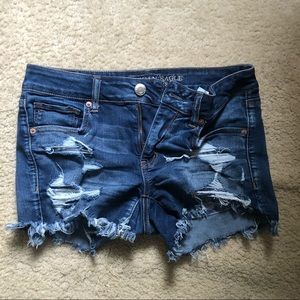 NWOT Ripped Jean Shorts